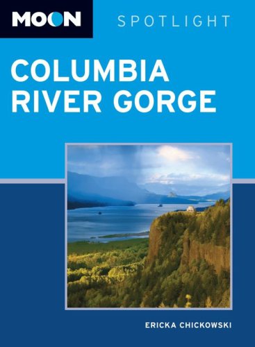 Moon Spotlight Columbia River Gorge