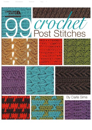 99 crochet post stitches