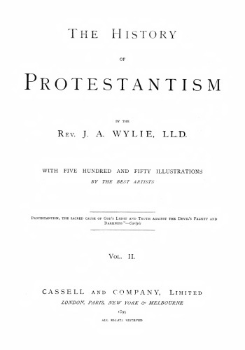 The History of Protestantism