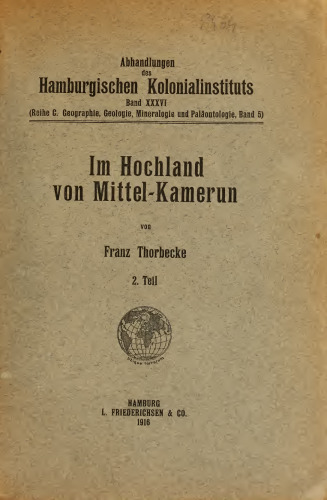 Im Hochland von Mittel-Kamerun
