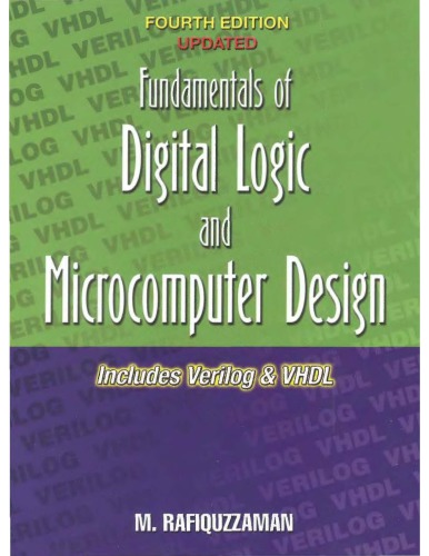 Fundamentals of Digital Logic, Microcomp. Design