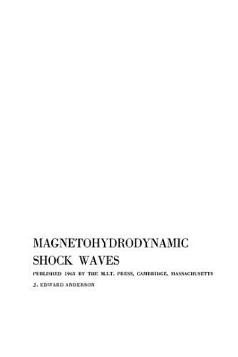 Magnetohydrodynamic Shock Waves