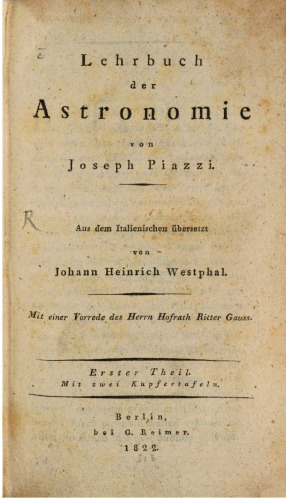 Lehrbuch der Astronomie