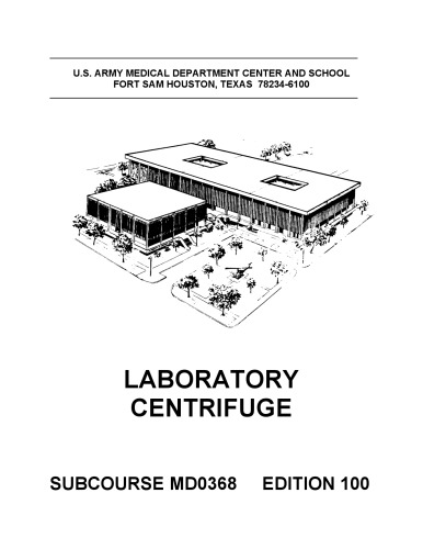 Laboratory Centrifuge MD0368