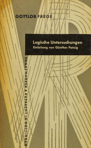 Logische Untersuchungen