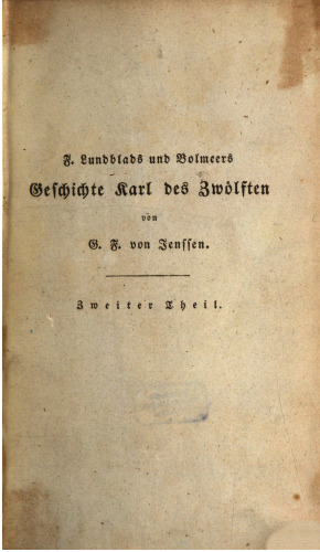 Geschichte Karls des Zwölften, Königs von Schweden