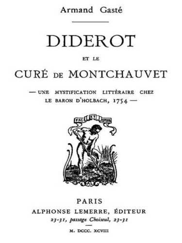 Diderot et le Curé de Montchauvet