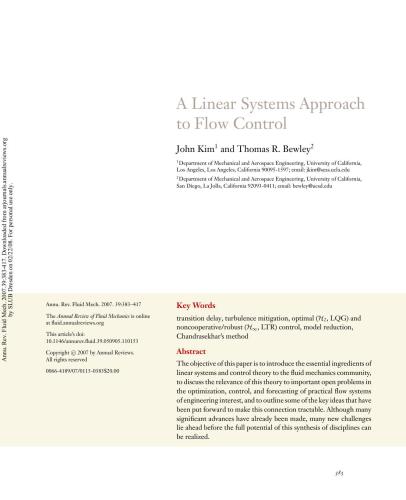 Annual Review of Fluid Mechanics