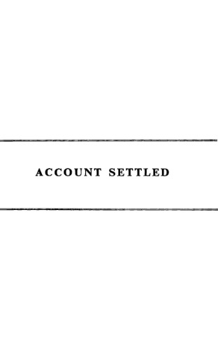 Account Settled