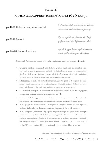Guida all'apprendimento dei Joyo Kanji: Radicali e componenti essenziali del giapponese