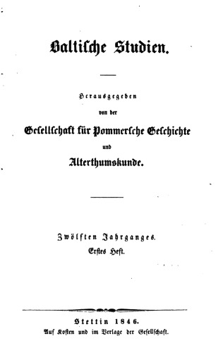 Baltische Studien