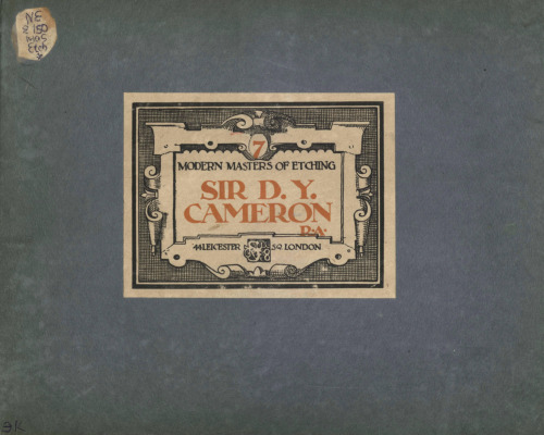 Sir D. Y. Cameron, R. A