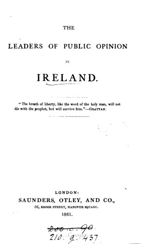 The leaders of the public opinion in Ireland