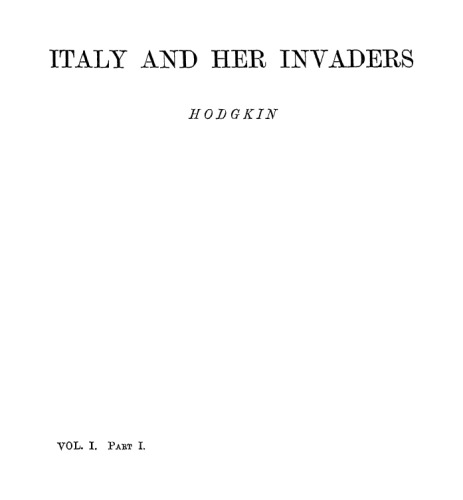 The Visigothic Invasion