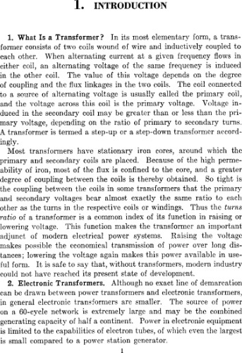 Electronic transformers and circuits
