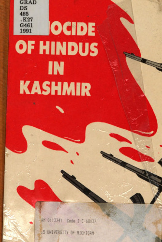 Genocide of Hindus in Kashmir.