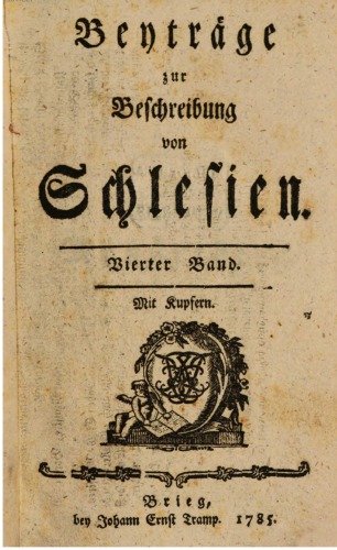 Vom Fürstenthum Münsterberg