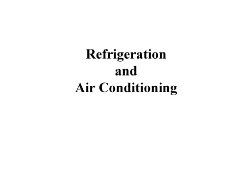 ESE(Mechanical Engineering): Refrigeration and Air Conditioning