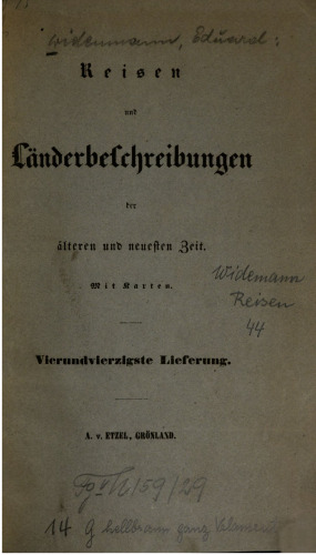 Grönland, geographisch und statistisch beschrieben ; aus dänischen Quellschriften