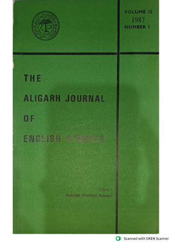 The Aligarh Journal of English Studies