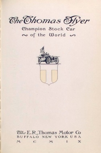The E.R. Thomas Motor Company