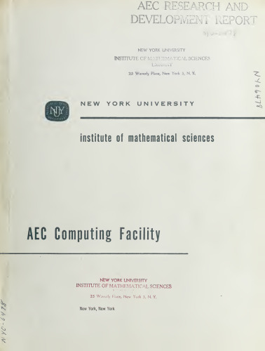 New York University compiler system