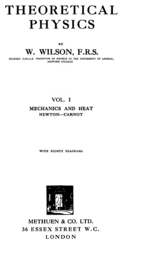 Theoretical physics volume 1