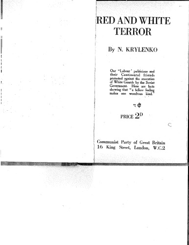 Red and White Terror