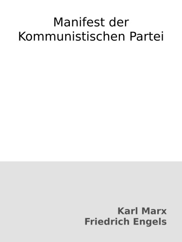 Manifest der Kommunistischen Partei