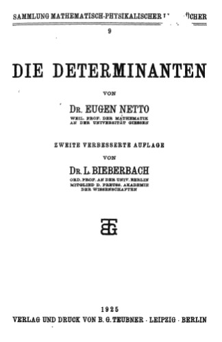 Die Determinanten