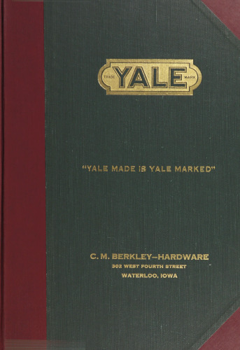 Yale Products Catalog No. 25