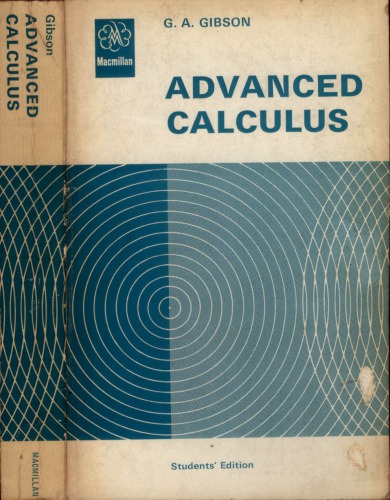 Advanced Calculus