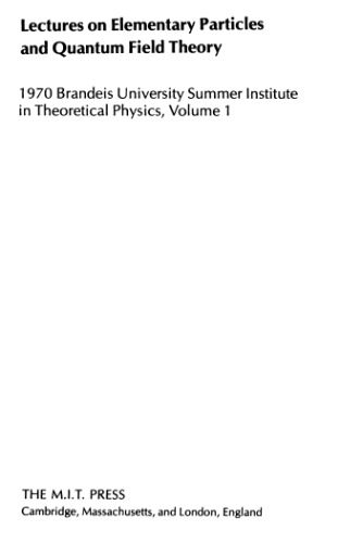 Lectures on Particles' and Field Theory