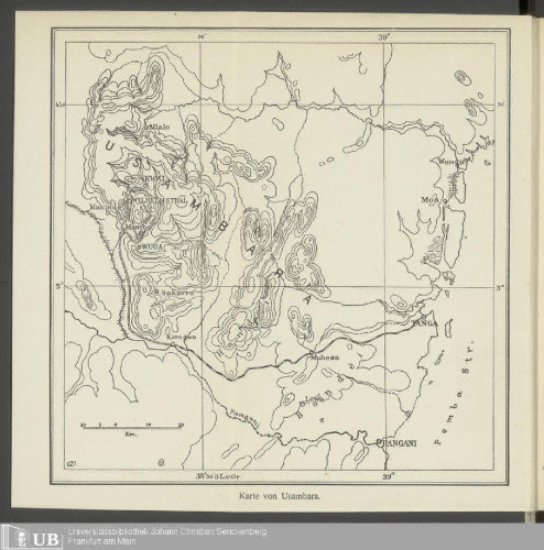 West-Usambara und seine Besiedelungsfähigkeit