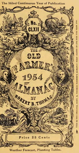 The Old Farmer's Almanac 1954