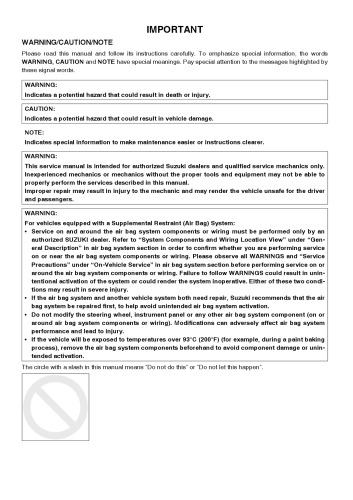 Suzuki Ignis II (RM413) Service & Repair Manual