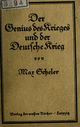 Der Genius des Krieges und der Deutsche Krieg