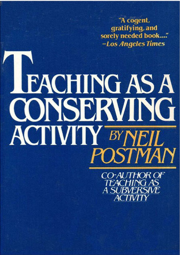 Teaching as a Conserving Activity
