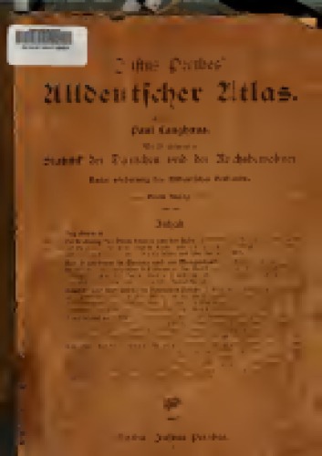 Justus Perthes' Alldeutscher Atlas