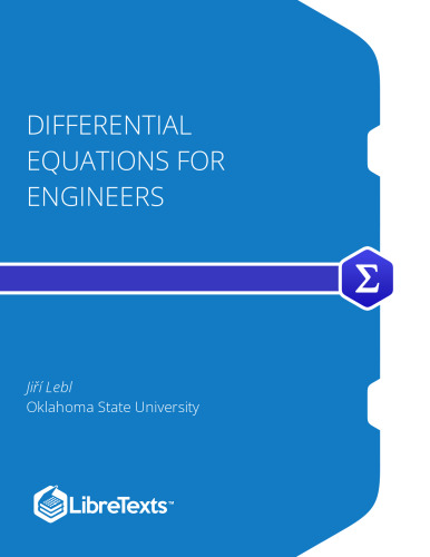 Differential Equations for Engineers