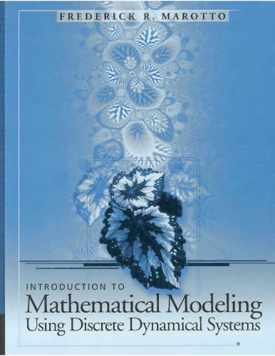 Introduction to Mathematical Mdlg Using Discrete Dynamical Systs