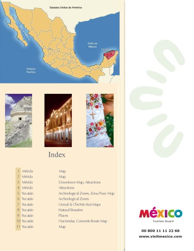 Mйxico - Yucatбn - Mйrida, Chichйn Itzб, Uxmal