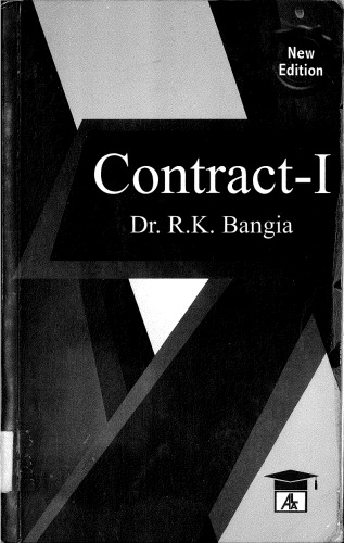 Dr Rk Bangia Law of Contracts