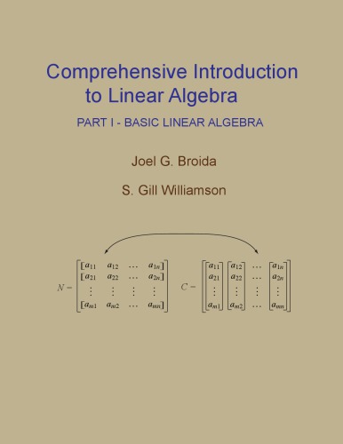 Comprehensive introduction to linear algebra. Part 1