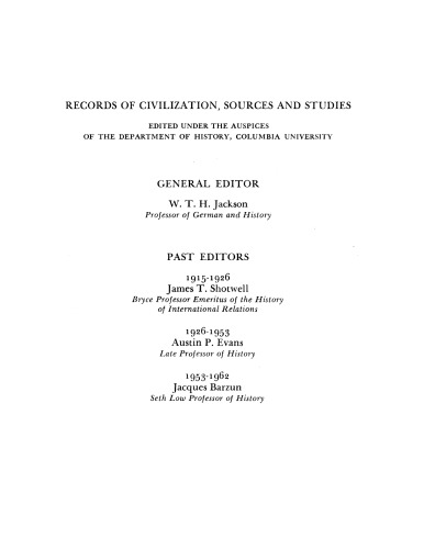 Peasant life in Old German epics: Meier Helmbrecht and Der arme Heinrich
