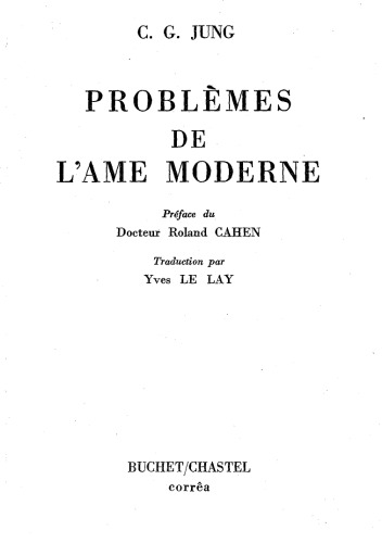 Problèmes de l’âme moderne