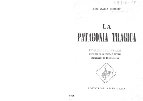 La Patagonia trágica