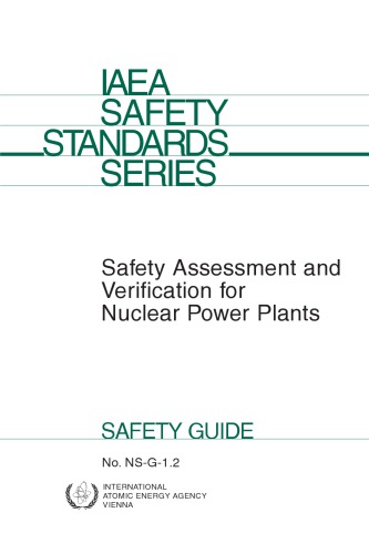 Safety Assessment and Verification for Nuclear Powerplants (IAEA NS-G-1.2)