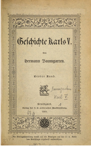 Geschichte Karls V.