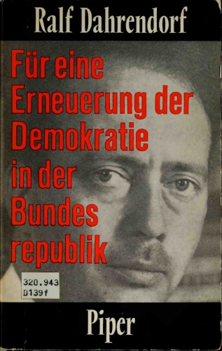 Für eine Erneuerung der Demokratie in der Bundesrepublik